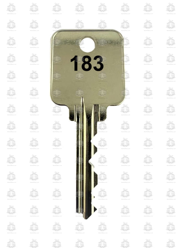 183 FireKing Medeco File Cabinet Replacement Key