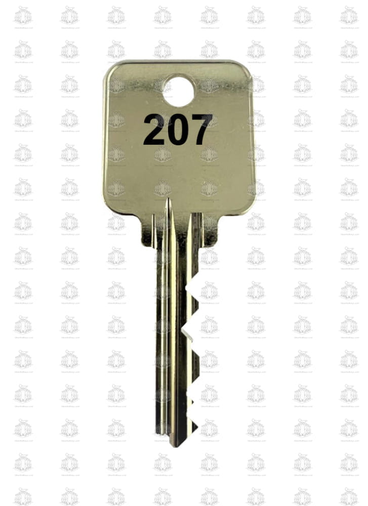 207 FireKing Medeco File Cabinet Replacement Key