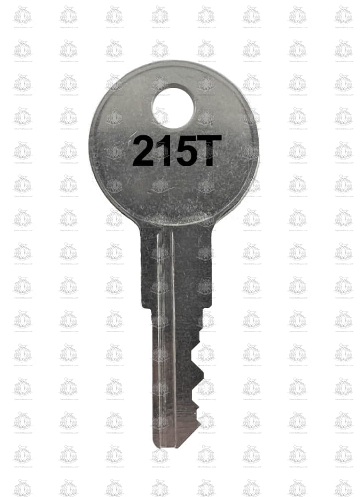 215T / 215TA Timberline Hafelle CompX Desk, File Cabinet, Office Furniture Replacement Key