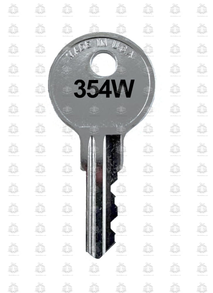 354W AIS Desk, File Cabinet, Office Furniture Replacement Key