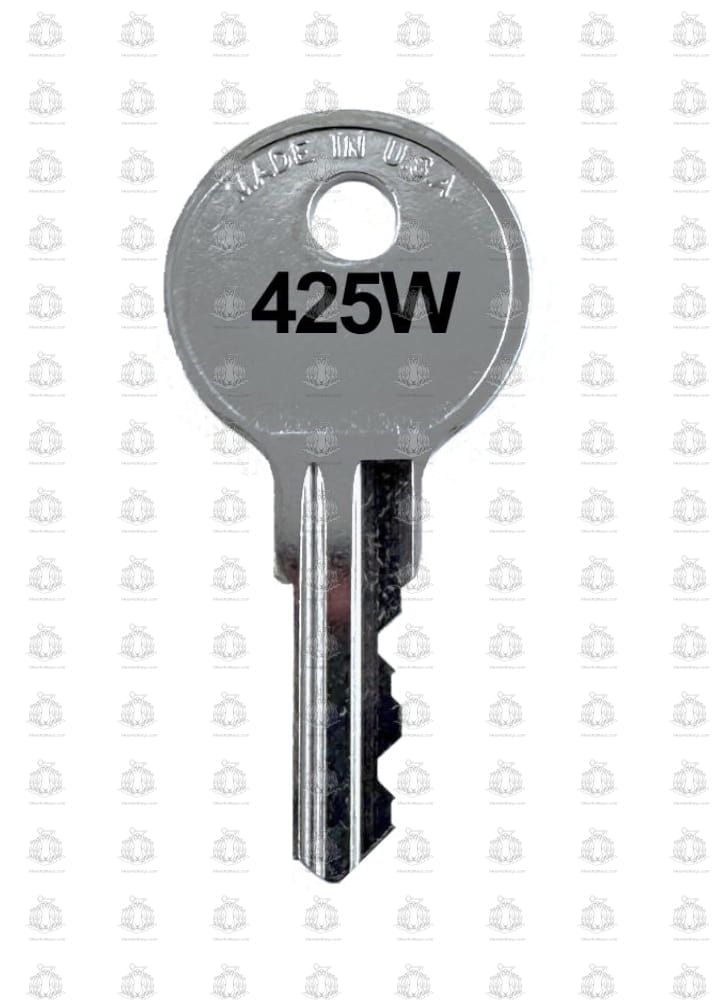 425W AIS Desk, File Cabinet, Office Furniture Replacement Key
