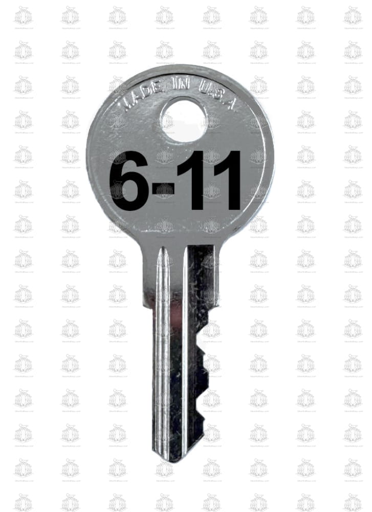 6-11 Storwal Desk File Cabinet Office Furniture Replacement Key
