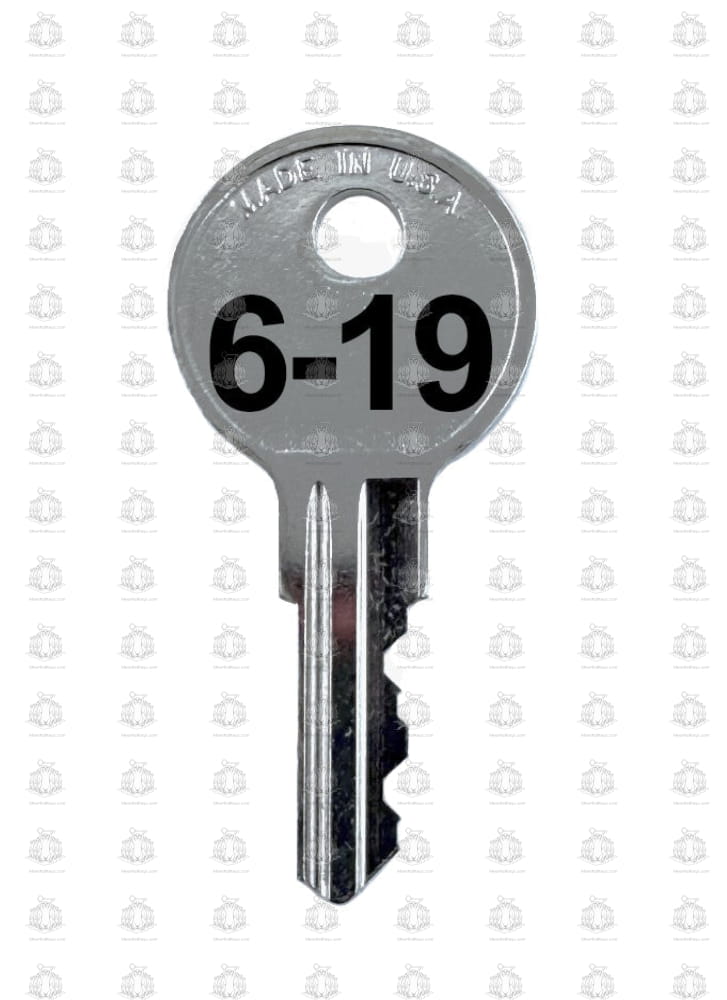 6-19 Storwal Desk File Cabinet Office Furniture Replacement Key