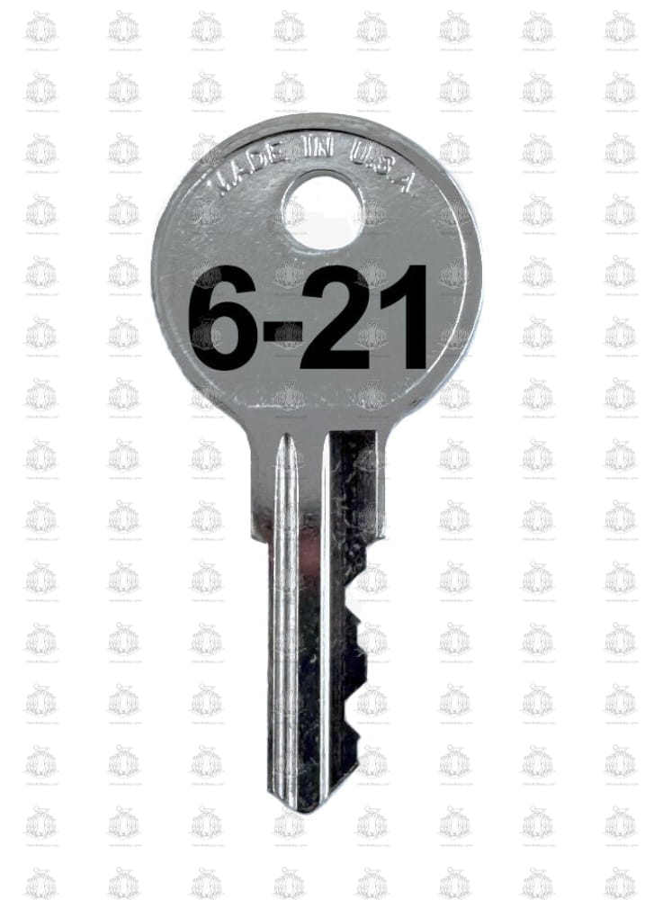 6-21 Storwal Desk File Cabinet Office Furniture Replacement Key