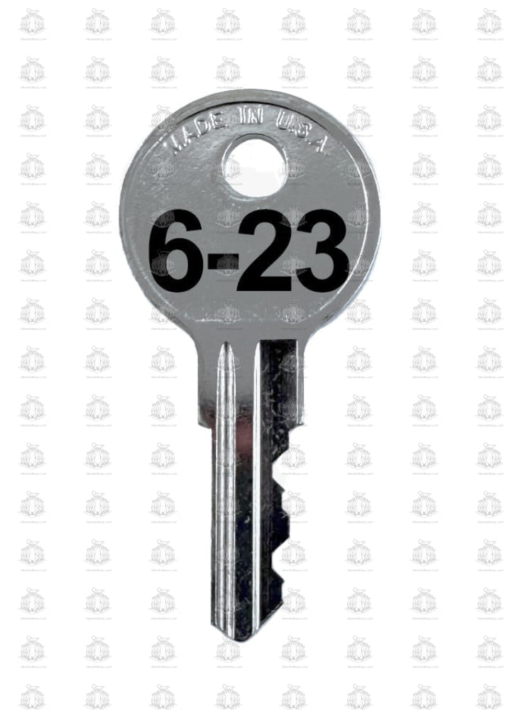 6-23 Storwal Desk File Cabinet Office Furniture Replacement Key