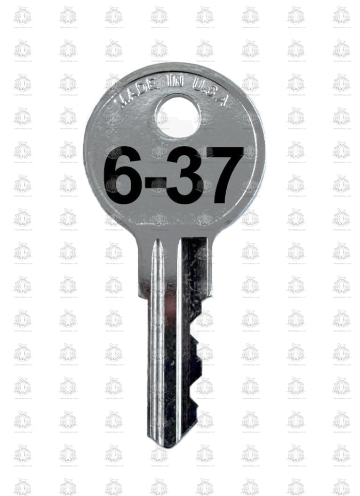 6-37 Storwal Desk File Cabinet Office Furniture Replacement Key