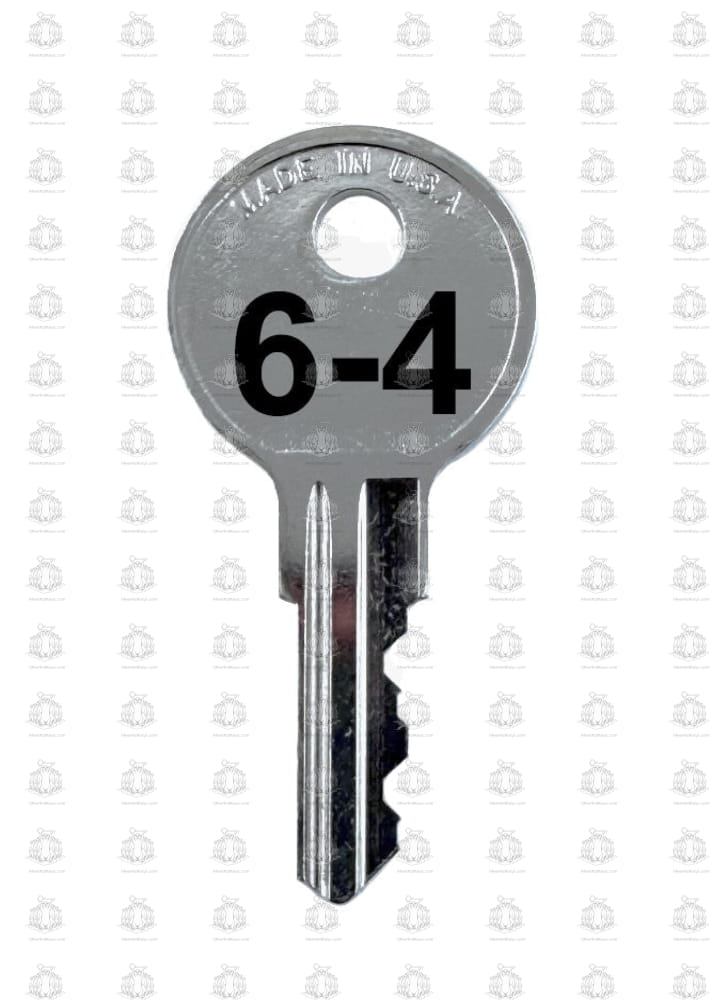 6-4 Storwal Desk File Cabinet Office Furniture Replacement Key