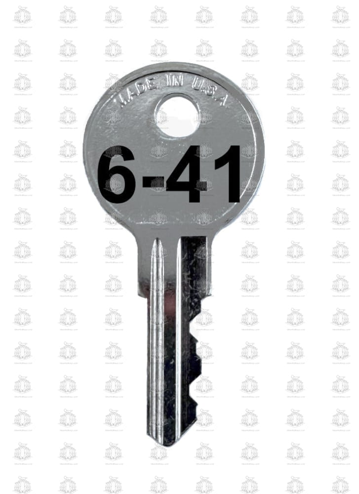 6-41 Storwal Desk File Cabinet Office Furniture Replacement Key