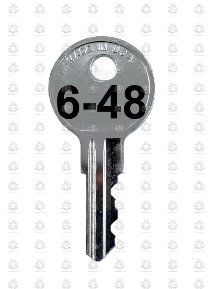 6-48 Storwal Desk File Cabinet Office Furniture Replacement Key