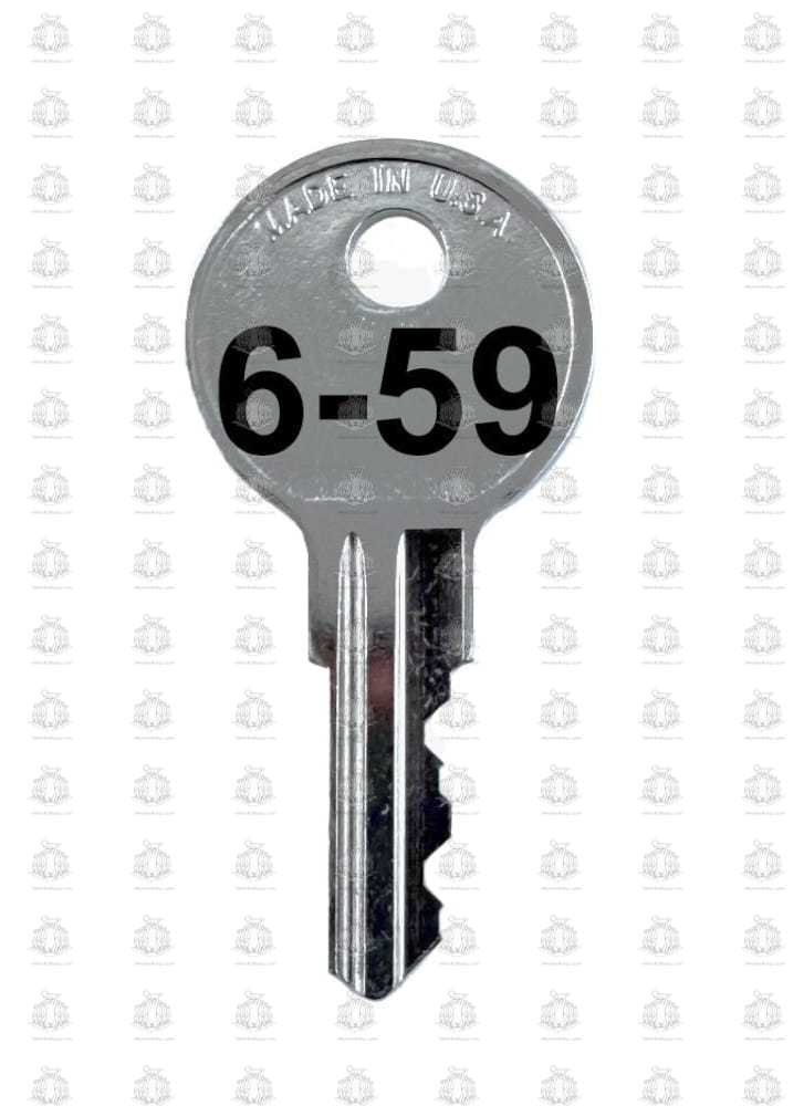 6-59 Storwal Desk File Cabinet Office Furniture Replacement Key