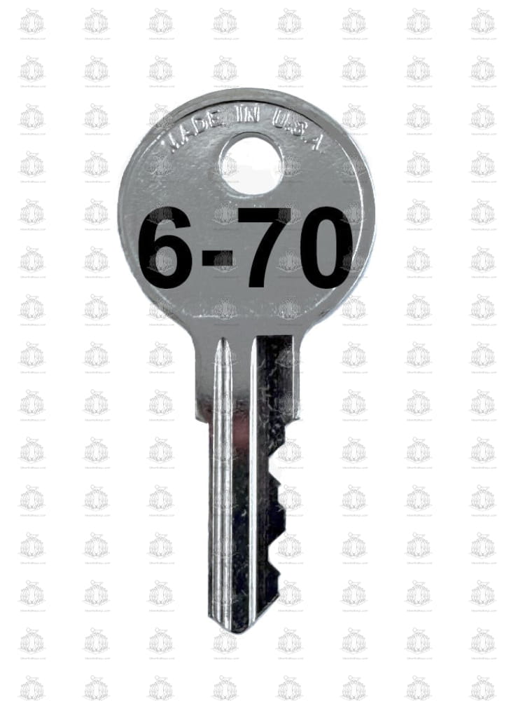6-70 Storwal Desk File Cabinet Office Furniture Replacement Key