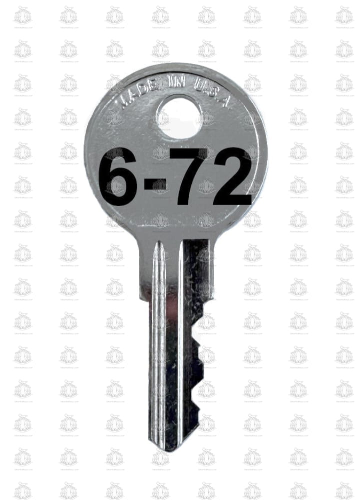 6-72 Storwal Desk File Cabinet Office Furniture Replacement Key