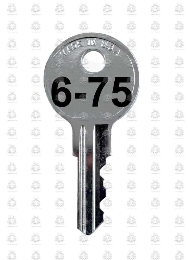 6-75 Storwal Desk File Cabinet Office Furniture Replacement Key