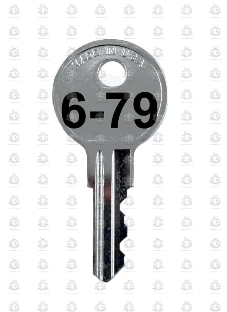 6-79 Storwal Desk File Cabinet Office Furniture Replacement Key