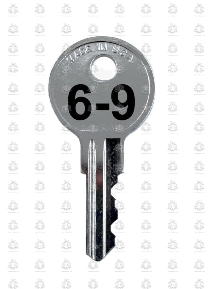 6-9 Storwal Desk File Cabinet Office Furniture Replacement Key