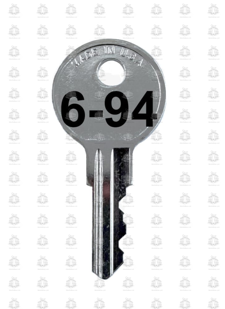 6-94 Storwal Desk File Cabinet Office Furniture Replacement Key