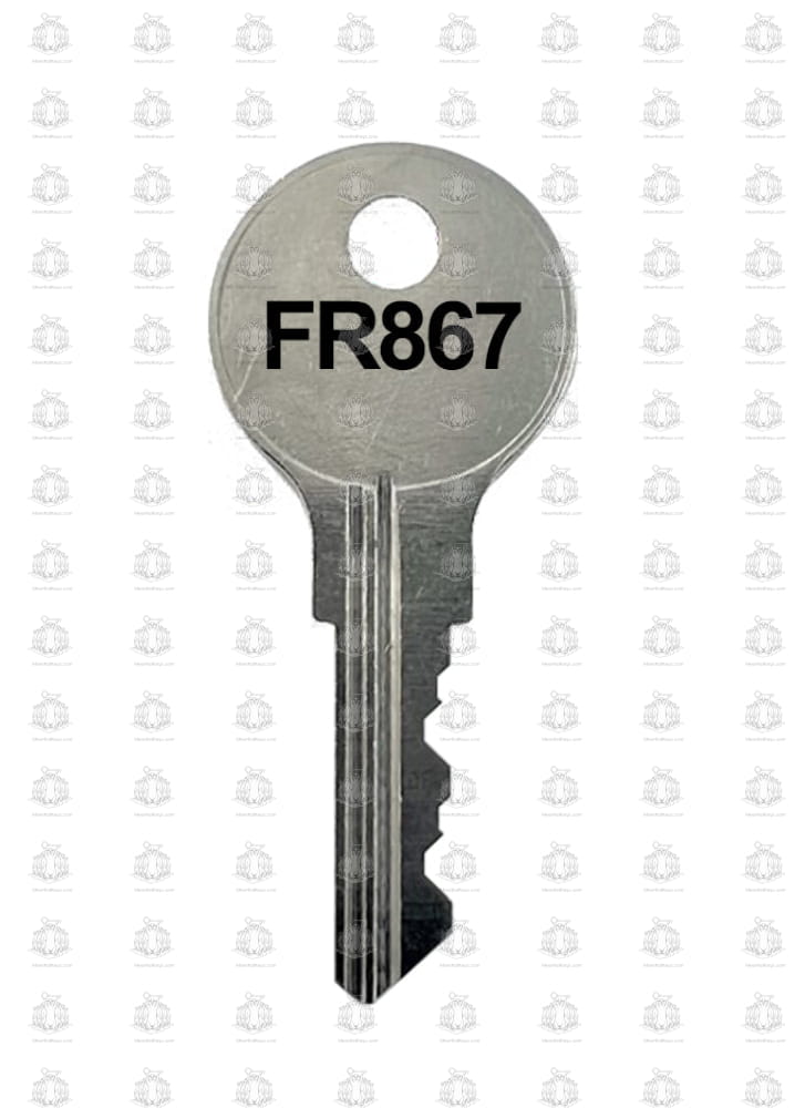 FR867 Steelcase Grand Rapids Desk, File Cabinet, Office Furniture Replacement Key