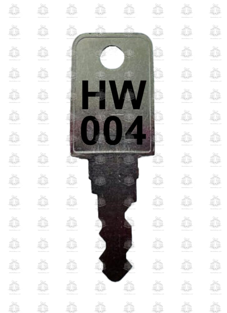 HW004 Haworth Desk, File Cabinet, Office Furniture Replacement Key