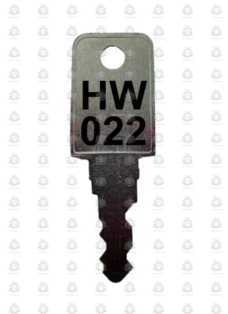 HW022 Haworth Desk, File Cabinet, Office Furniture Replacement Key