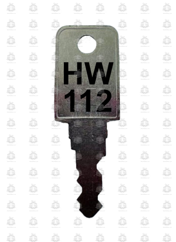 HW112 Haworth Desk, File Cabinet, Office Furniture Replacement Key