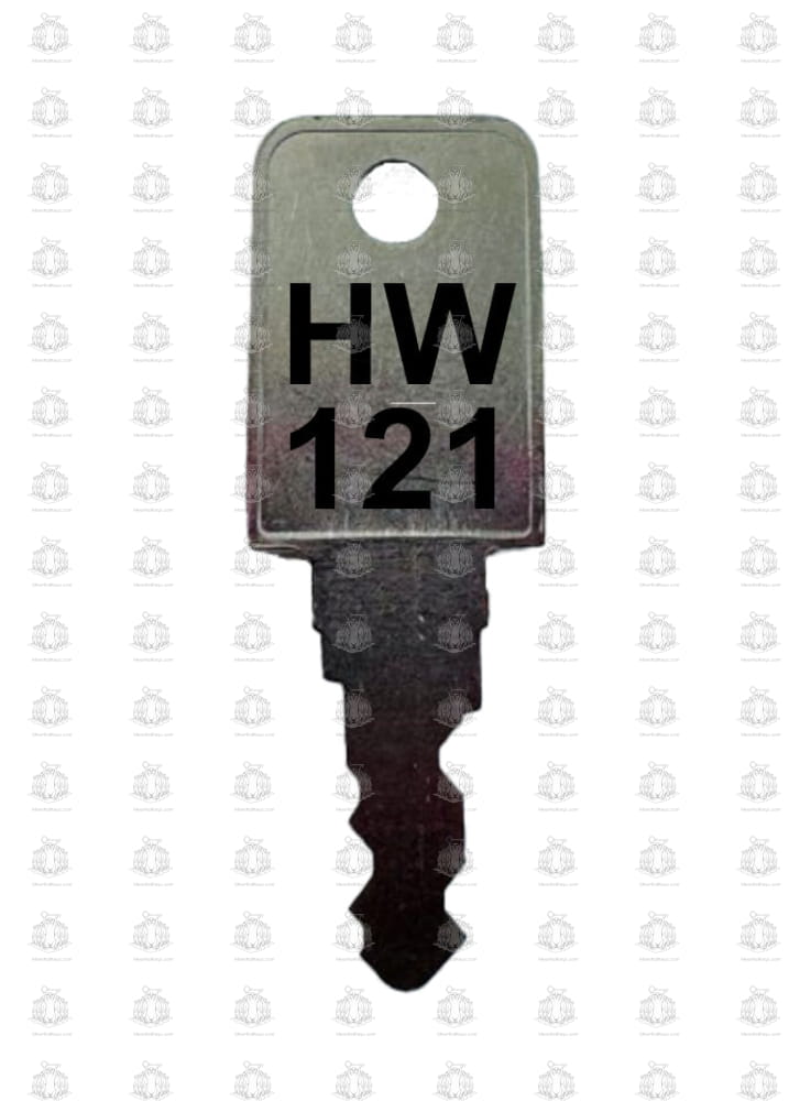 HW121 Haworth Desk, File Cabinet, Office Furniture Replacement Key