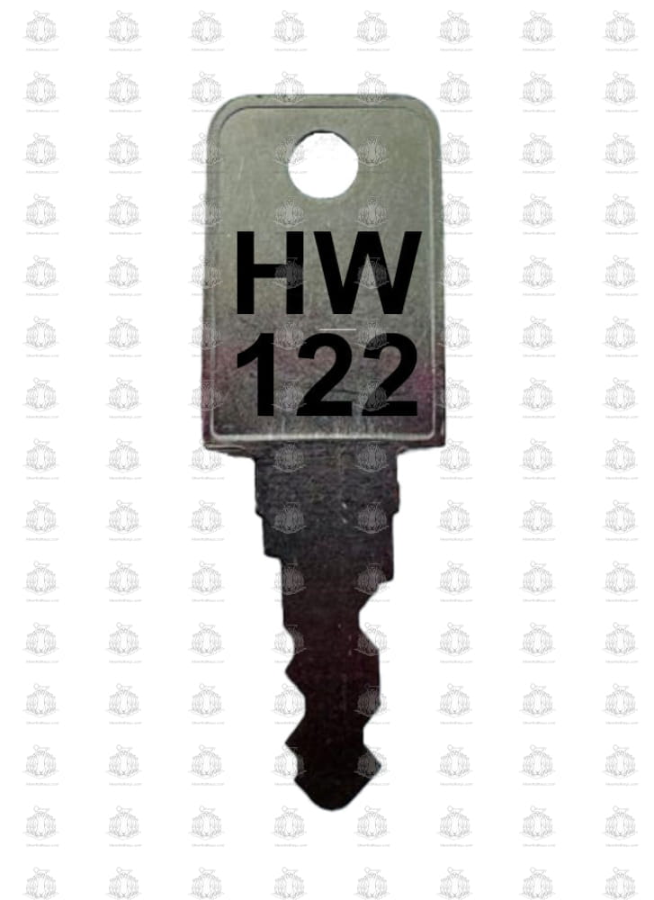 HW122 Haworth Desk, File Cabinet, Office Furniture Replacement Key