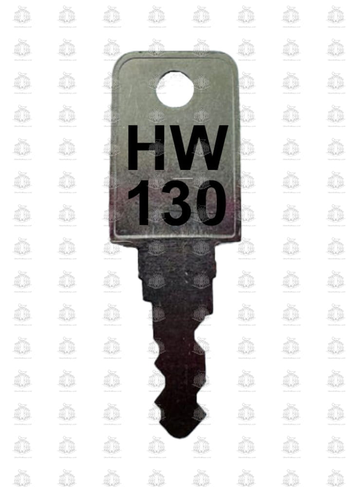 HW130 Haworth Desk, File Cabinet, Office Furniture Replacement Key
