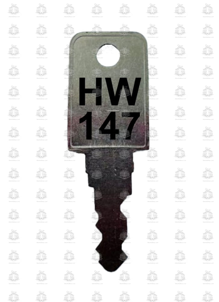 HW147 Haworth Desk, File Cabinet, Office Furniture Replacement Key