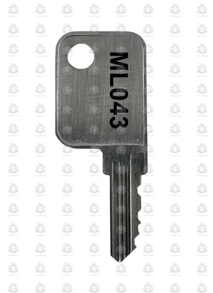 ML43 / ML043 Haworth Desk, File Cabinet, Office Furniture Replacement Key