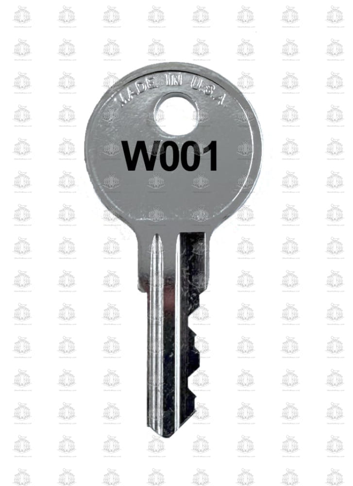 W001 Wesko Toronto Desk, File Cabinet, Office Furniture Replacement Key