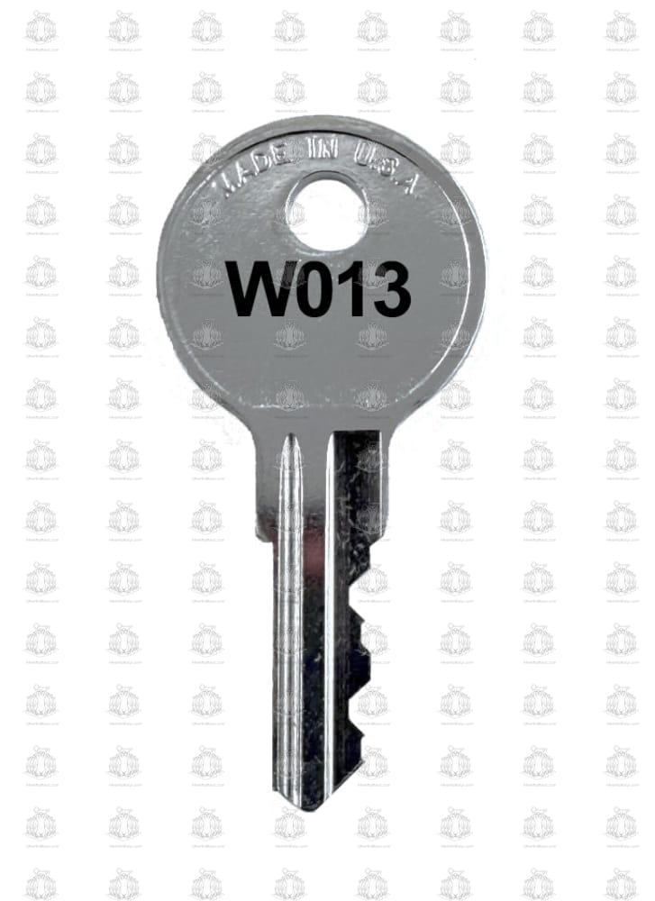W013 Wesko Toronto Desk, File Cabinet, Office Furniture Replacement Key
