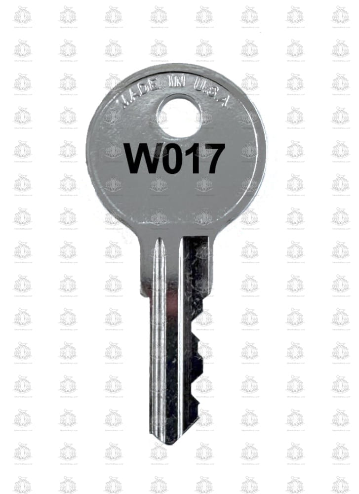 W017 Wesko Toronto Desk, File Cabinet, Office Furniture Replacement Key