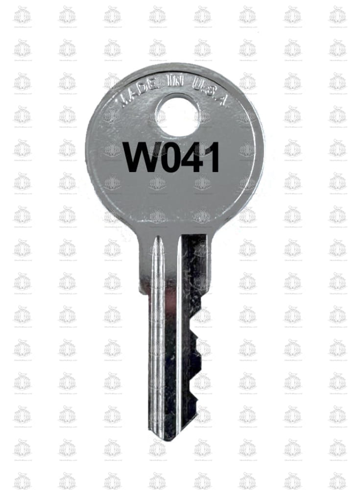 W041 Wesko Toronto Desk, File Cabinet, Office Furniture Replacement Key