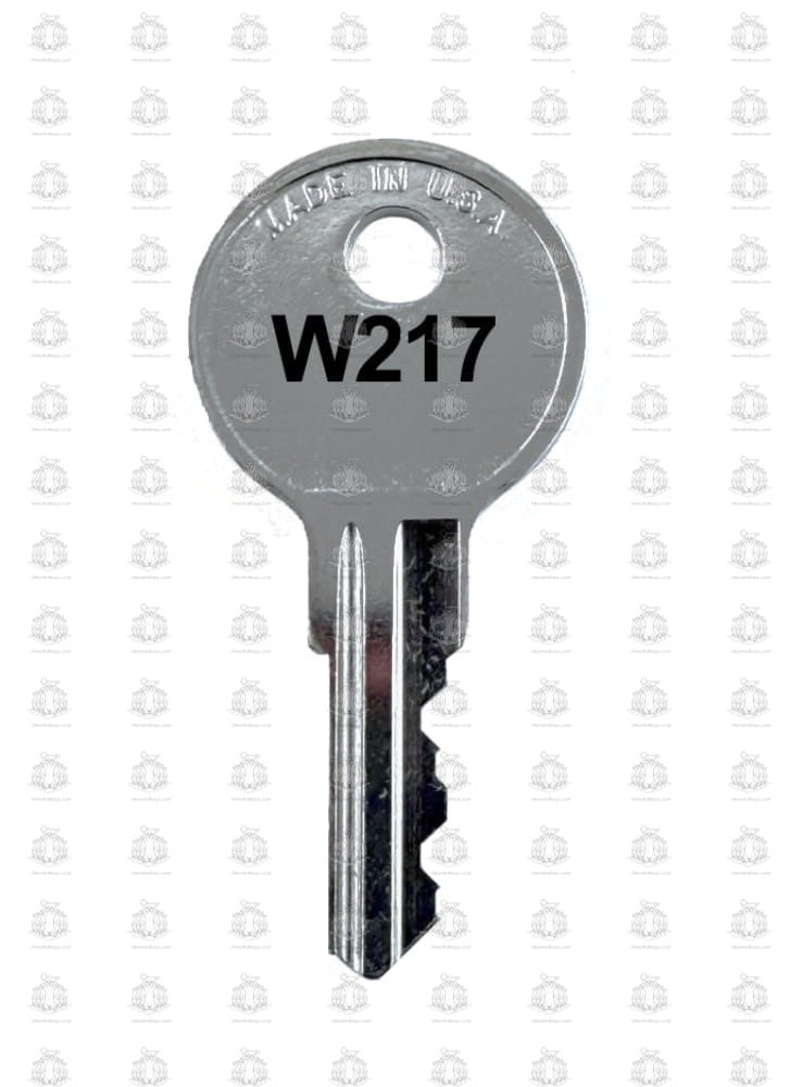 W217 Wesko Toronto Desk, File Cabinet, Office Furniture Replacement Key