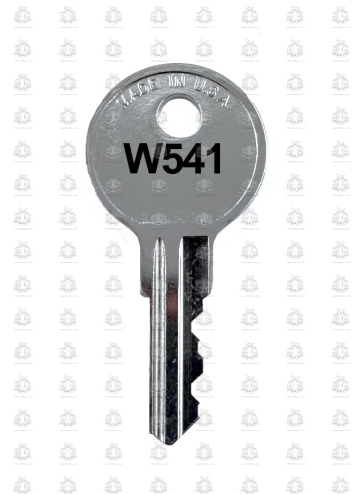 W541 Wesko Toronto Desk, File Cabinet, Office Furniture Replacement Key
